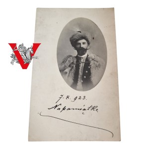 Lemberg 1923, Adliger im Adelskostüm des 18. Jahrhunderts, Superfoto