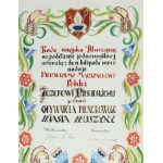Jozef Pilsudski - granting the First Marshal of Poland Jozef Pilsudski the dignity of honorary citizen of the city of Muszyna (129)