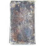 Leather cover with title page of the work Officia Sanctorum Propria, Vilnius 1731 (102)