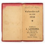 Advertising calendar, Warsaw 1938 (207)