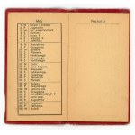Advertising calendar, Warsaw 1938 (207)