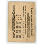 Reklamní kalendář, Varšava 1932 (219)