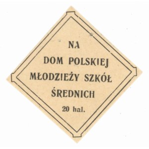 Cihla Pro domov polských středoškoláků, 20 hal. (231)