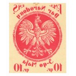 Cihla / nálepka na okno Národní dárek 3. května - 10 haléřů (236)