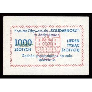 Civic Committee Solidarity brick in Sochaczew - PLN 1000 (260)