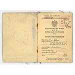 Second Republic, passport, consulate in Brussels, 1924 (299)