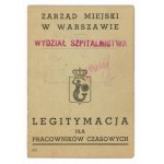 GG, card for a nurse, Warsaw 1941 (302)