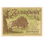 II RP, Label "Żubrówka" Dauman Vodka and Liquor Factory (321)