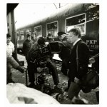 Maciej Stanislaw Billewicz - photo, on the set of the film "Man of Iron" (336)