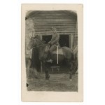 Vilnius, soldier on horseback circa 1920. (376)