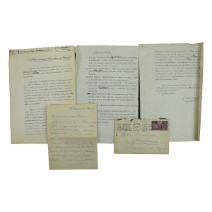 Letter and envelope with a commemorative stamp August Convention 1914 - 6. VIII. 1939...)(193)