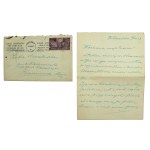 Letter and envelope with a commemorative stamp August Convention 1914 - 6. VIII. 1939...)(193)