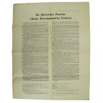 Afisz - To the Chief of State and Government of the Republic of Poland, September 1920 (504)