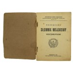 Podręczny słownik wojskowy rosyjsko - polski. Varšava 1920 (548)
