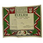 Diploma - National Shooting Competition, M. S. Wojsk. Lviv, 1930 (270)