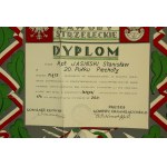 Diploma - National Shooting Competition, M. S. Wojsk. Lviv, 1930 (270)