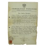 Group of documents of a clerk of the Bank of Poznań Credit Lands (275)