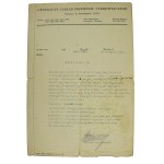 Group of documents of a clerk of the Bank of Poznań Credit Lands (275)