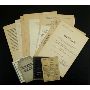 Group of documents of a clerk of the Bank of Poznań Credit Lands (275)