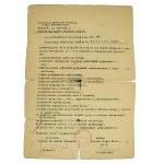 Group of documents of a clerk of the Bank of Poznań Credit Lands (275)