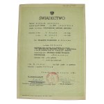 Group of documents of a clerk of the Bank of Poznań Credit Lands (275)
