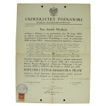 Group of documents of a clerk of the Bank of Poznań Credit Lands (275)
