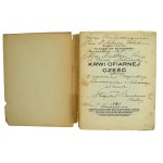 Bandurski, W. bishop dr. - Blood sacrificial honor. Warsaw 1928, dedication (183)