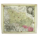 Map Nova mappa geographica totius ducatus Silesiae, Augsburg 1758 (704)