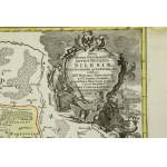 Map Nova mappa geographica totius ducatus Silesiae, Augsburg 1758 (704)