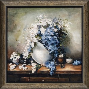 E. Raczynska, Lilac Bouquet, 20th century.