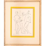 Pablo Picasso, Three Men, 20th century.