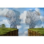 Rafał Olbiński (b. 1943 Kielce), "Dominion of grace".