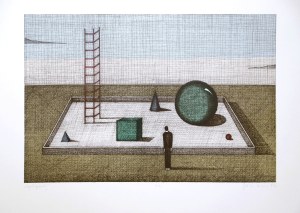Jolanta Wiszniewska Domańska, „Ogród geometry”, 1997, Nr 0-a