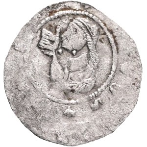 Bohemia VLADISLAUS I. 1 Denar, ND, (1120-1125), R!
