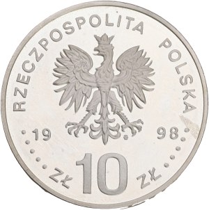 10 Zlotych 1998 MW Sigismund III. Vasa