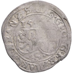Brandenburg-Franconia George FRIDRICH I. 1543-1603 2 Kreuzer 1564, MB#65, Ag.1,38g, 21mm, Schwabach