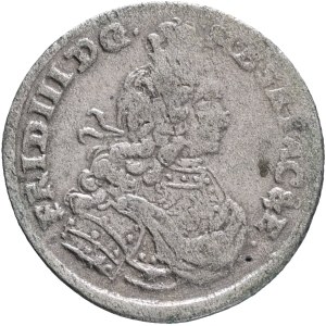 Brandenburg-Prussia FRIEDRICH III. 1688-1701, 3 Groschen 1696 SD Königsberg(Kaliningrad) , Ag. 1,94g 21,65mm, mintmaster Siegmund Dannies