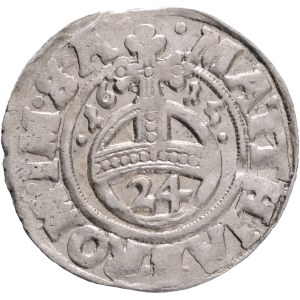 HALBERSTADT Bishopric MATTHIAS 1612-1619, 1/24 Thaler 1615