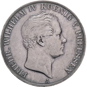Prussia FRIEDRICH WILHELM IV. 1840-1861, 2 Vereinsthaler 1845 A Berlin , KM#440 Ag.900 37,42g 41mm