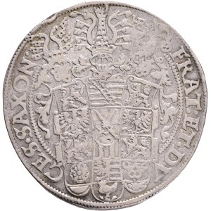 Saxony CHRISTIAN II., HANS GEORG I., AUGUST 1591-1656, 1 Thaler 1597 Dresden, Dav#9820, Ag.875 28,89g 41mm