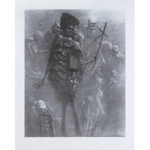 Zdzisław Beksiński, OHNE TITEL, 1973/2005