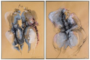Andrzej Domżalski, Z CYKLU „PARA” (DYPTYK), 2014