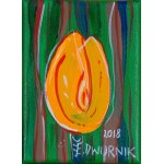 Edward Dwurnik, ORANGE TULIPAN, 2018