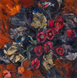 Wanda Wedecka, CZERWONE TULIPANY, 1969