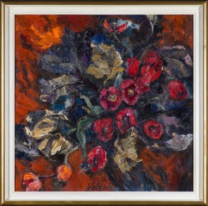 Wanda Wedecka, CZERWONE TULIPANY, 1969