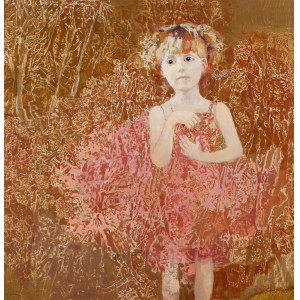Jolanta Zdrzalik, DZIEWCZYNKA W RÓŻOWEJ SUKIENCE, 2006
