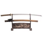 Sword of the Shimada school made by the most prominent representative of this school Shimada Hirosuke, NBTHK certificate Hozon class