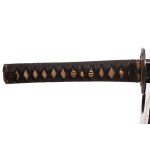 A sword that passed the two-body test, crafted by Kawachi no Kami Nagakuni, 17th century. NBTHK Tokubetsu Hozon