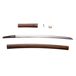 Koudai Yasutsugu wakizashi, forging sword for the Tokugawa shogun, with NBTHK certificate of originality, from the Azuchi-Momoyama period, late 16th and early 17th century