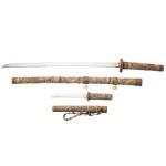 Daishō - a pair of bone-framed samurai swords, 19th century